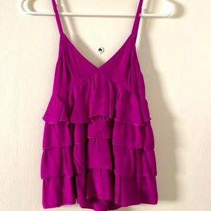 Stunning color with this purple tops